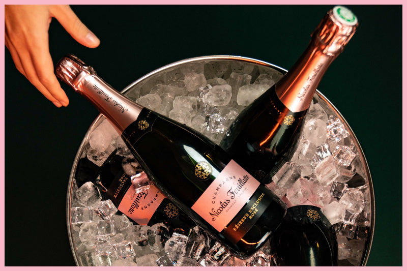 Wie lange ist Rosé Champagner ungeöffnet haltbar?