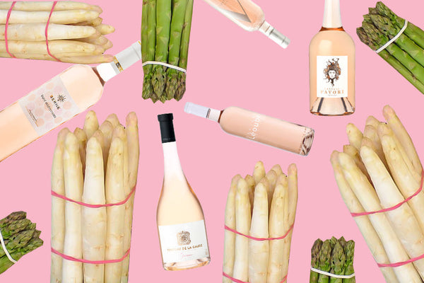 Gourmet Ideen - Spargel & Rosé