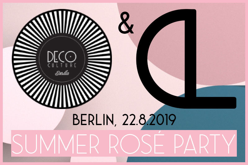 Summer Rosé Party mit DECOculture Berlin