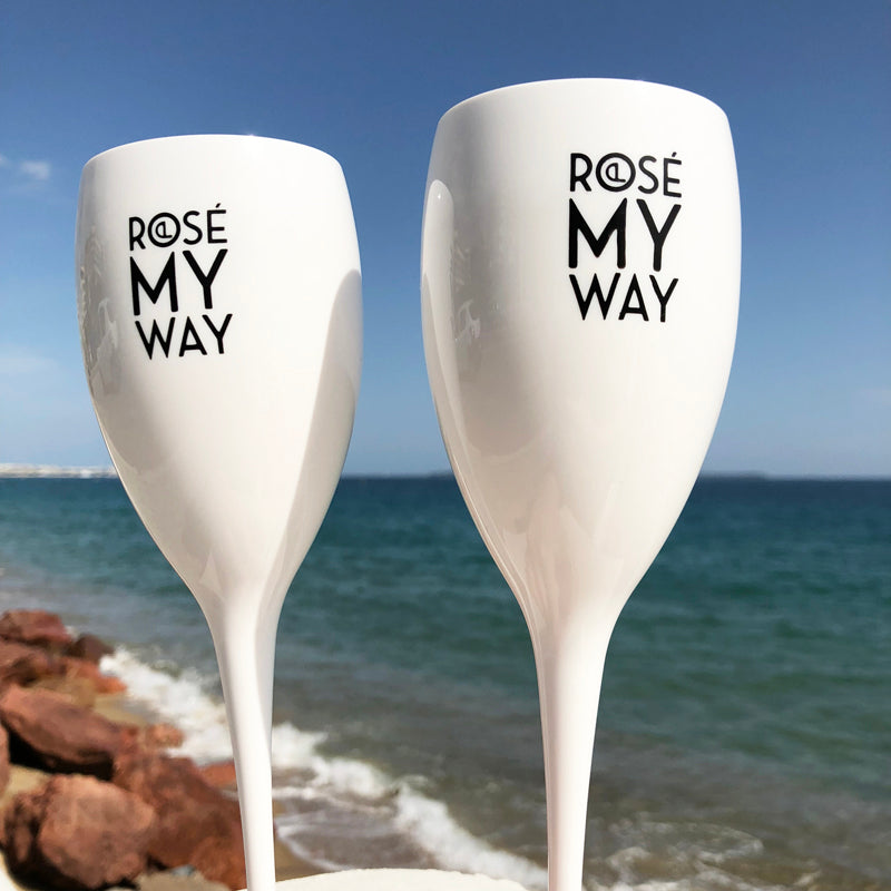 Rosé Picnic Glasses - Rosé My Way